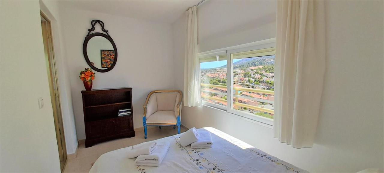 貝尼多姆Agustina Seaview In Rincon De Loix -Free Parking, Wi-Fi, Pool, New Air Conditioning, Sea View公寓 外观 照片
