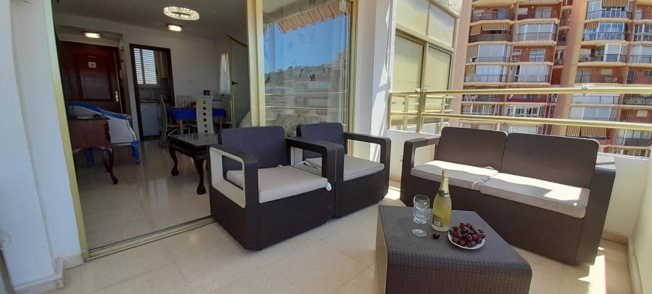 貝尼多姆Agustina Seaview In Rincon De Loix -Free Parking, Wi-Fi, Pool, New Air Conditioning, Sea View公寓 外观 照片