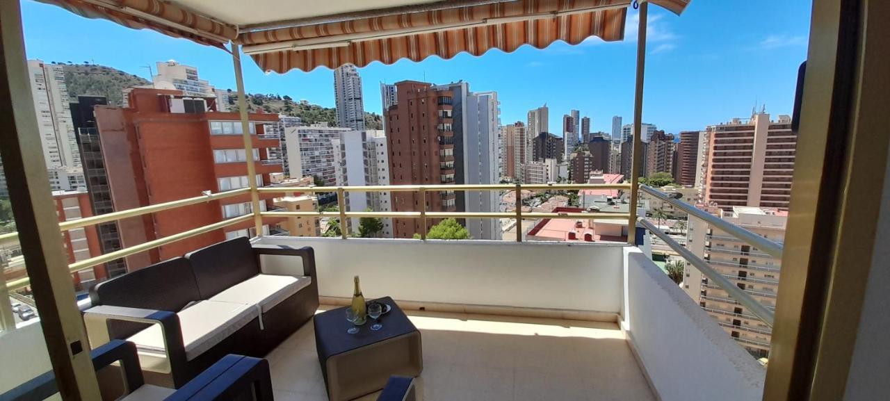 貝尼多姆Agustina Seaview In Rincon De Loix -Free Parking, Wi-Fi, Pool, New Air Conditioning, Sea View公寓 外观 照片