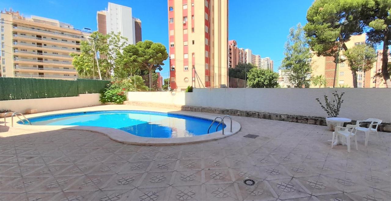 貝尼多姆Agustina Seaview In Rincon De Loix -Free Parking, Wi-Fi, Pool, New Air Conditioning, Sea View公寓 外观 照片