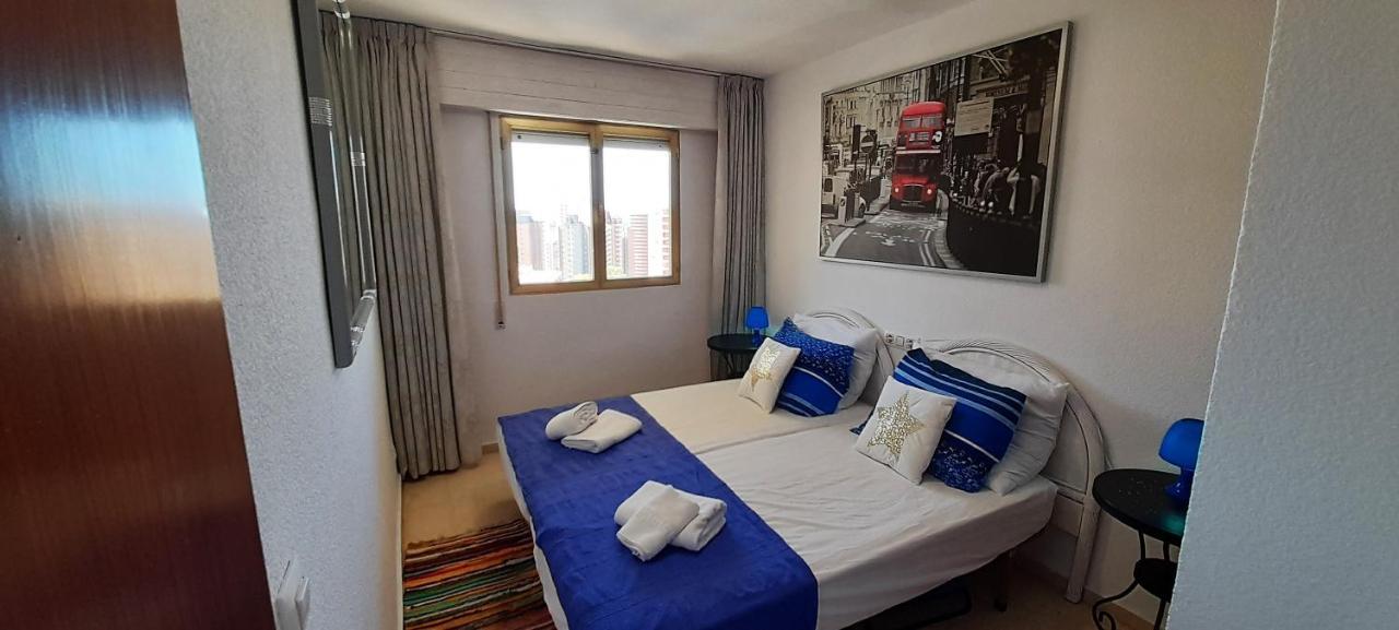 貝尼多姆Agustina Seaview In Rincon De Loix -Free Parking, Wi-Fi, Pool, New Air Conditioning, Sea View公寓 外观 照片